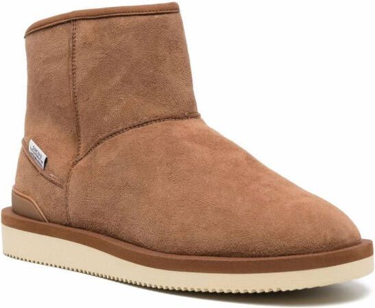 Suicoke shearling ankle boots Brown