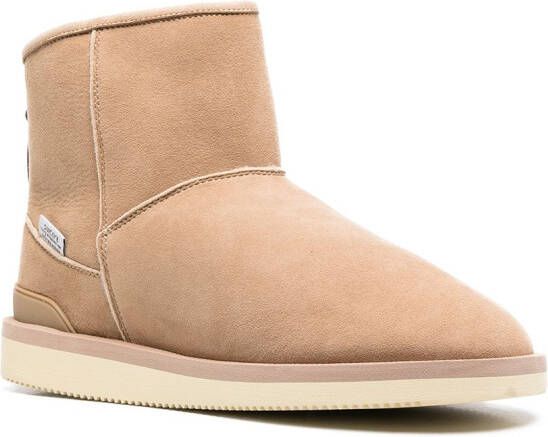 Suicoke shearling-lined snow boots Neutrals