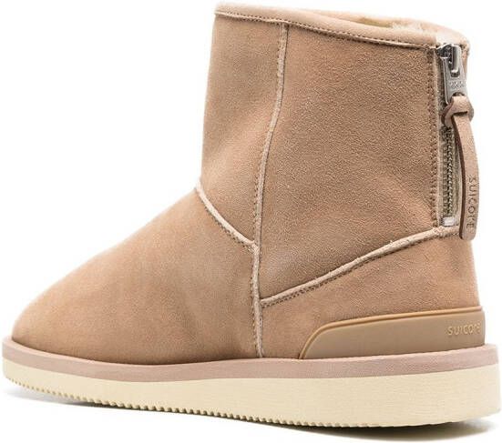 Suicoke shearling-lined snow boots Neutrals