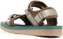 Suicoke touch-strap flat sandals Green - Thumbnail 3