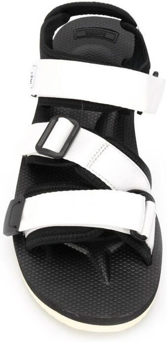 Suicoke touch strap sandals White