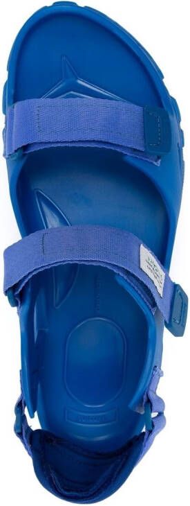 Suicoke Wake moulded touch-strap sandals Blue