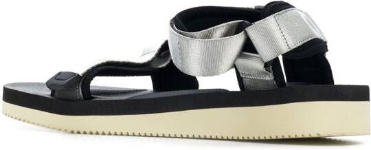 Suicoke webbing strap sandals Grey