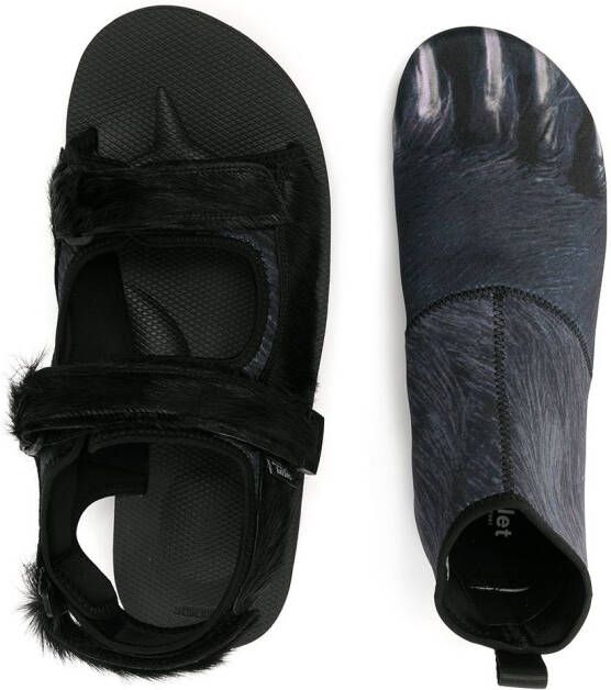Suicoke x Doublet BOAK-2ab sandals Black