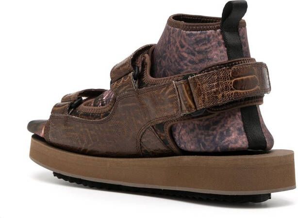 Suicoke x Doublet BOAK-2ab sandals Brown