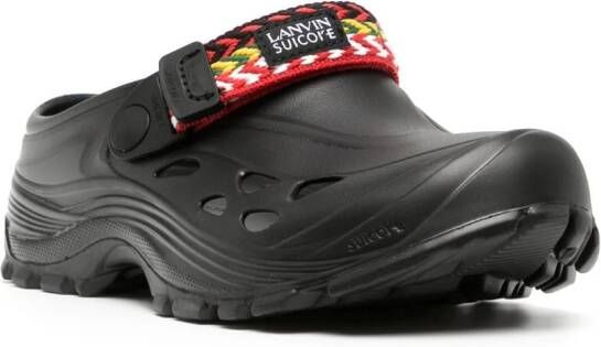 Suicoke x Lanvin Mok Curb sandals Black