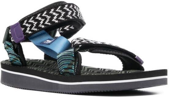 Suicoke x Missoni DEPA-SM-VAR1 sandals Black