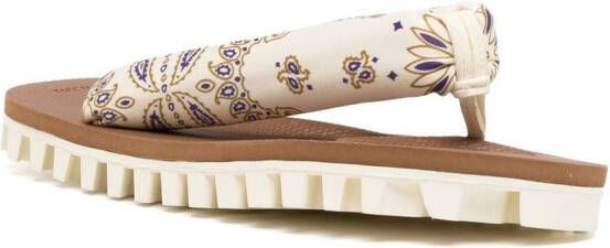 Suicoke GTA thong-strap sandals Brown