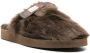 Suicoke Zavo faux-fur slippers Brown - Thumbnail 2