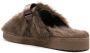 Suicoke Zavo faux-fur slippers Brown - Thumbnail 3