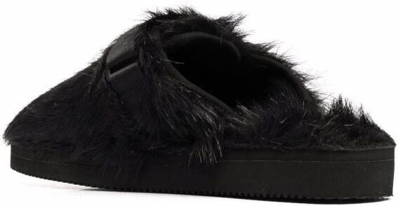 Suicoke Zavo textured slippers Black