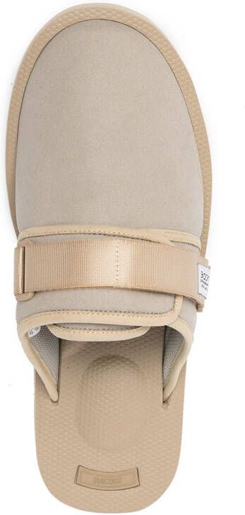 Suicoke ZAVO-VPO faux-leather sandals Brown