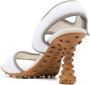 Sunnei 1000Chiodi high-heel sandals White - Thumbnail 3