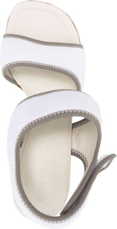Sunnei 1000Chiodi high-heel sandals White