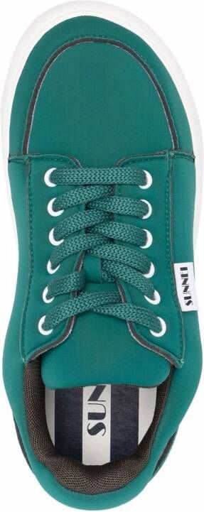 Sunnei chunky-sole low top sneakers Green