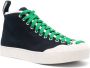 Sunnei contrast-laces high-top sneakers Blue - Thumbnail 2