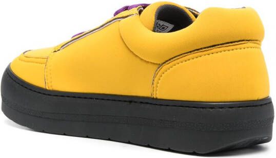 Sunnei Dreamy lace-up sneakers Yellow