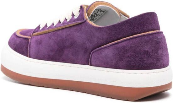 Sunnei Dreamy suede sneakers Purple