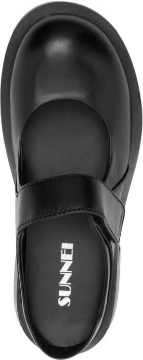 Sunnei Form Marg sabot shoes Black