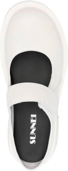 Sunnei Form Marg sabot shoes White