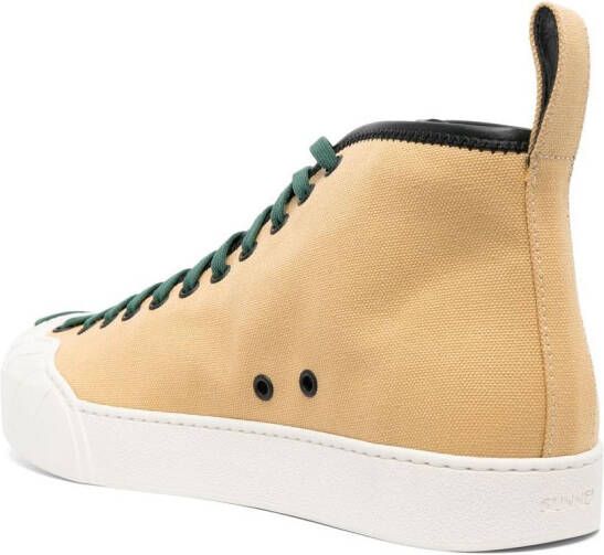 Sunnei Isi high-top sneakers Yellow