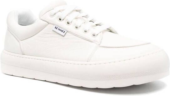 Sunnei logo-tag low-top sneakers White