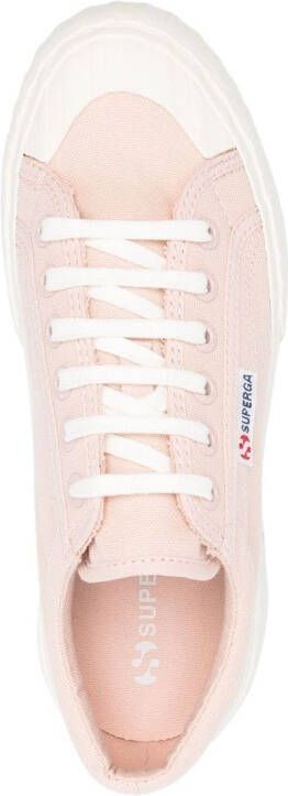 Superga flatform low-top sneakers Pink