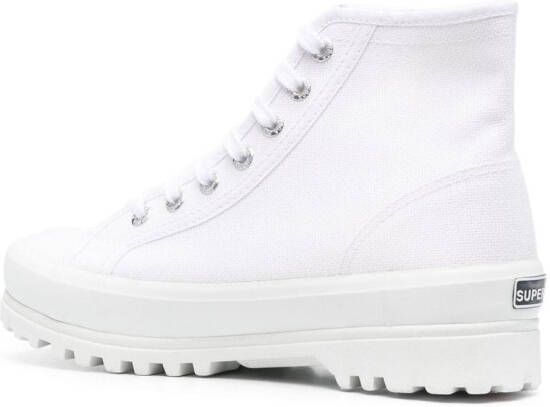 Superga high-top lace-up sneakers White