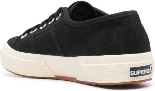 Superga lace-up low-top sneakers Black