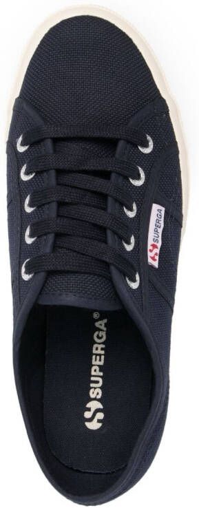 Superga lace-up low-top sneakers Blue