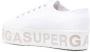 Superga logo-print flatform sneakers White - Thumbnail 3