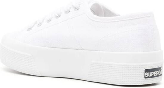Superga logo-tag canvas sneakers White