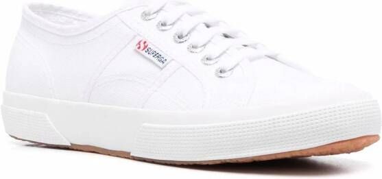 Superga logo-tag low top sneakers White