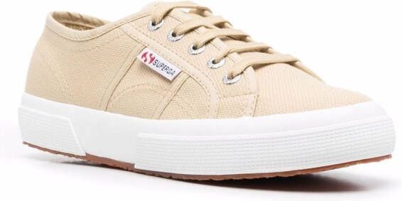 Superga low-top cotton sneakers Neutrals