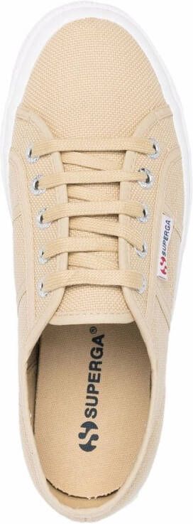 Superga low-top cotton sneakers Neutrals