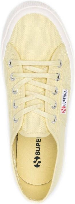 Superga low-top cotton sneakers Yellow