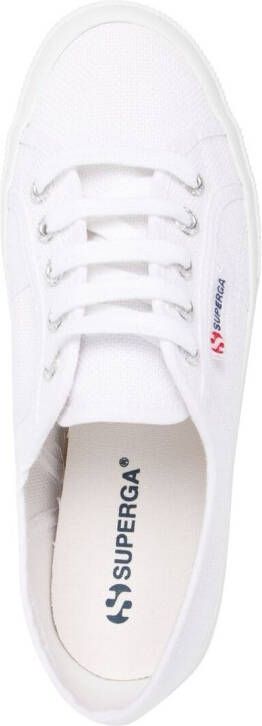 Superga low-top lace-up sneakers White