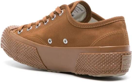 Superga Military Deck lace-up sneakers Brown