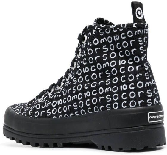 Superga x 10 Corso Como canvas sneakers Black