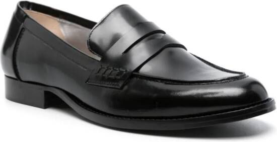 Suzanne Rae Orczy leather loafers Black