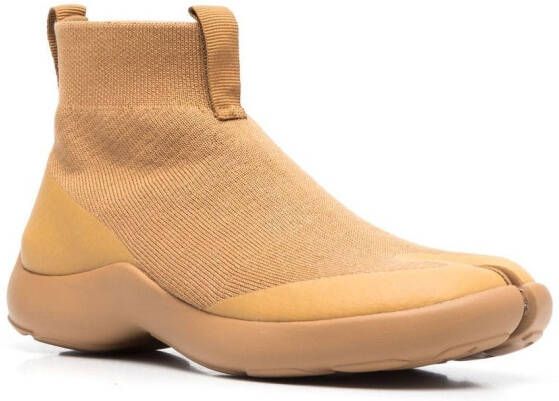 Tabi Footwear high-top knit sneakers Neutrals