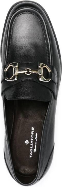 Tagliatore Derek leather loafers Black