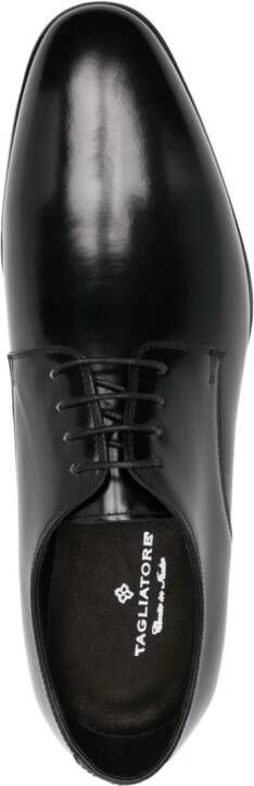 Tagliatore panelled oxford shoes Black