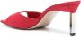 The Attico 80mm satin mules Red - Thumbnail 3