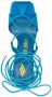 The Attico Adele 105mm lace-up sandals Blue - Thumbnail 4