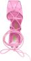 The Attico Adele 105mm sandals Pink - Thumbnail 4