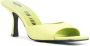 The Attico Anais 85mm leather mules Green - Thumbnail 2
