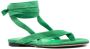 The Attico Beth lace-up sandals Green - Thumbnail 2