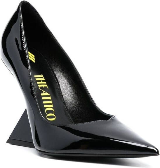 The Attico Cheope 105mm pointed-toe pumps Black