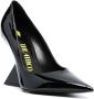 The Attico Cheope 105mm pointed-toe pumps Black - Thumbnail 2